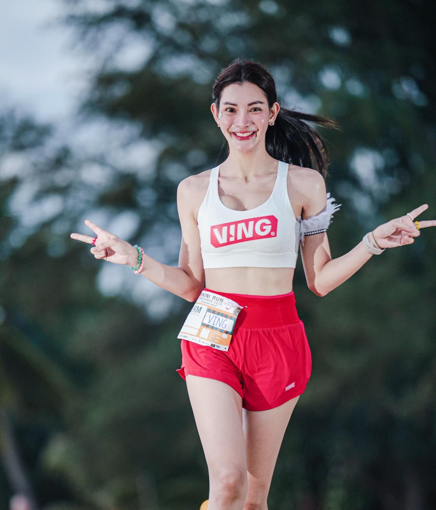 อาย พรทปวีญ์ นางแบบสาวสวยจาก FHM เจ้าของเพจดัง วิ่งกับอาย 12