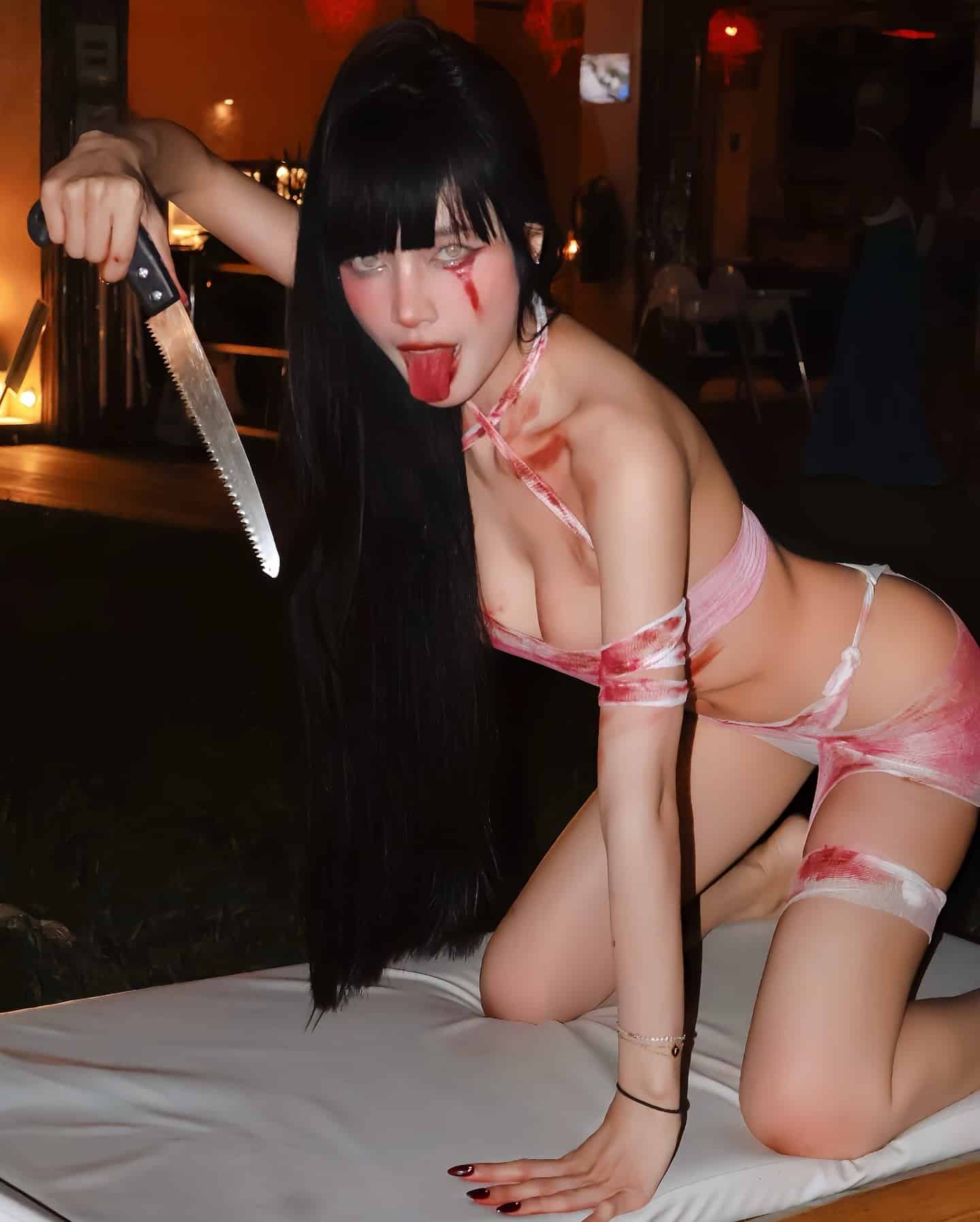 น้องฝน Pattaraporn นางแบบคอสเพลย์สายเซ็กซี่ ดีกรีดาวแซ่บ OnlyFans 35