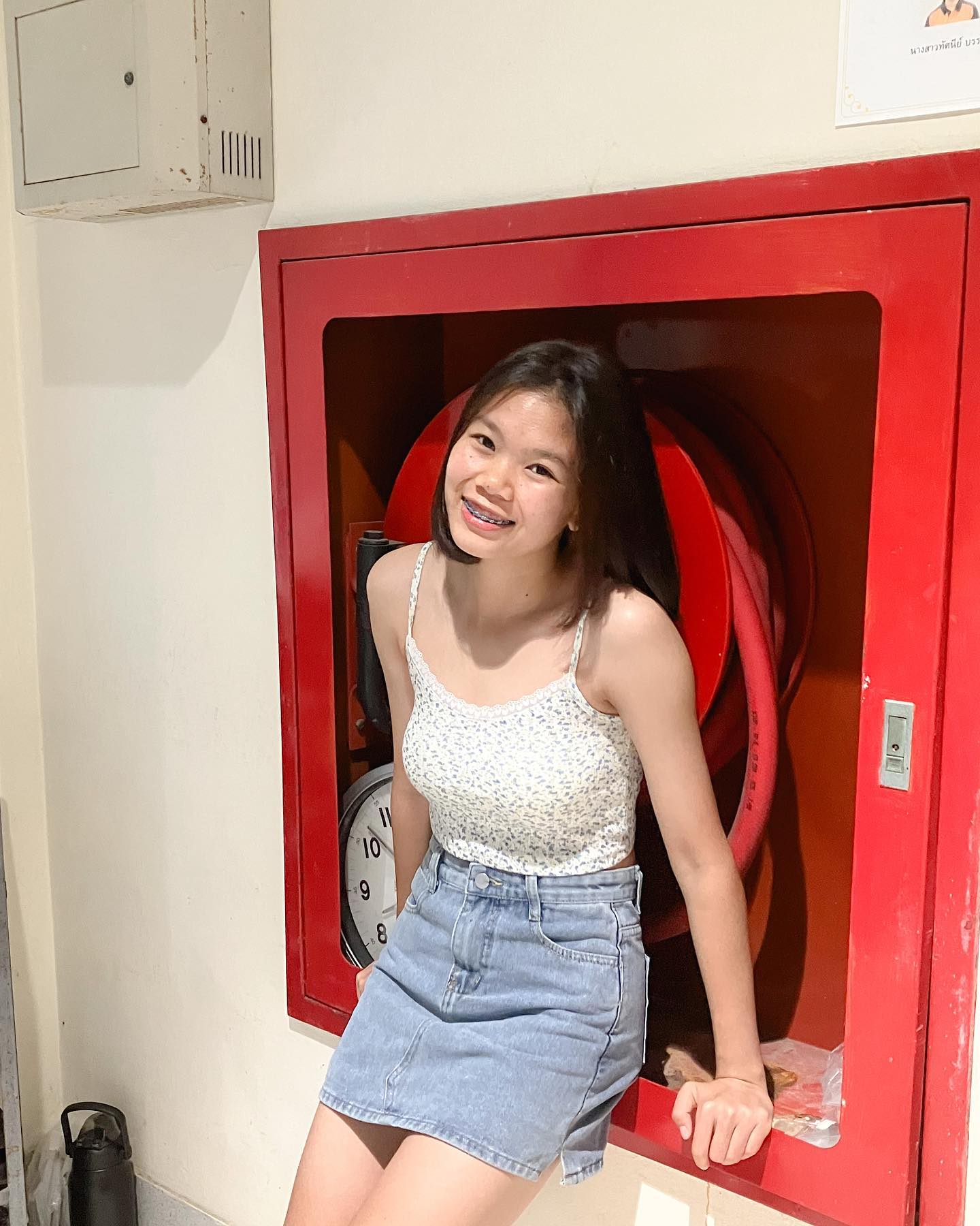 แมมมอส ฉวีวรรณ ดาว TikTok เน็ตไอดอล สาววัยใส จอมฟาดตะกร้อ 10