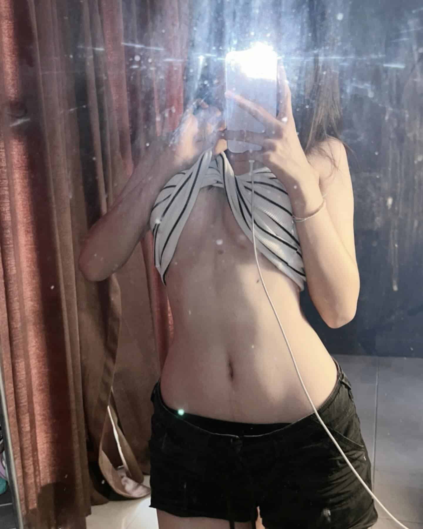 มิลค์ชอบกินบราวนี่ ดาว TikTok สาวสวย เซ็กซี่ หุ่นเฟิร์มลีลาแซ่บ 15