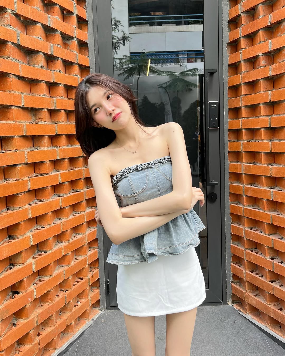 น้อง บอฟอใบเฟิน ดาว TikTok สาวสวย เอวบาง A4 หุ่นเด็ด 2