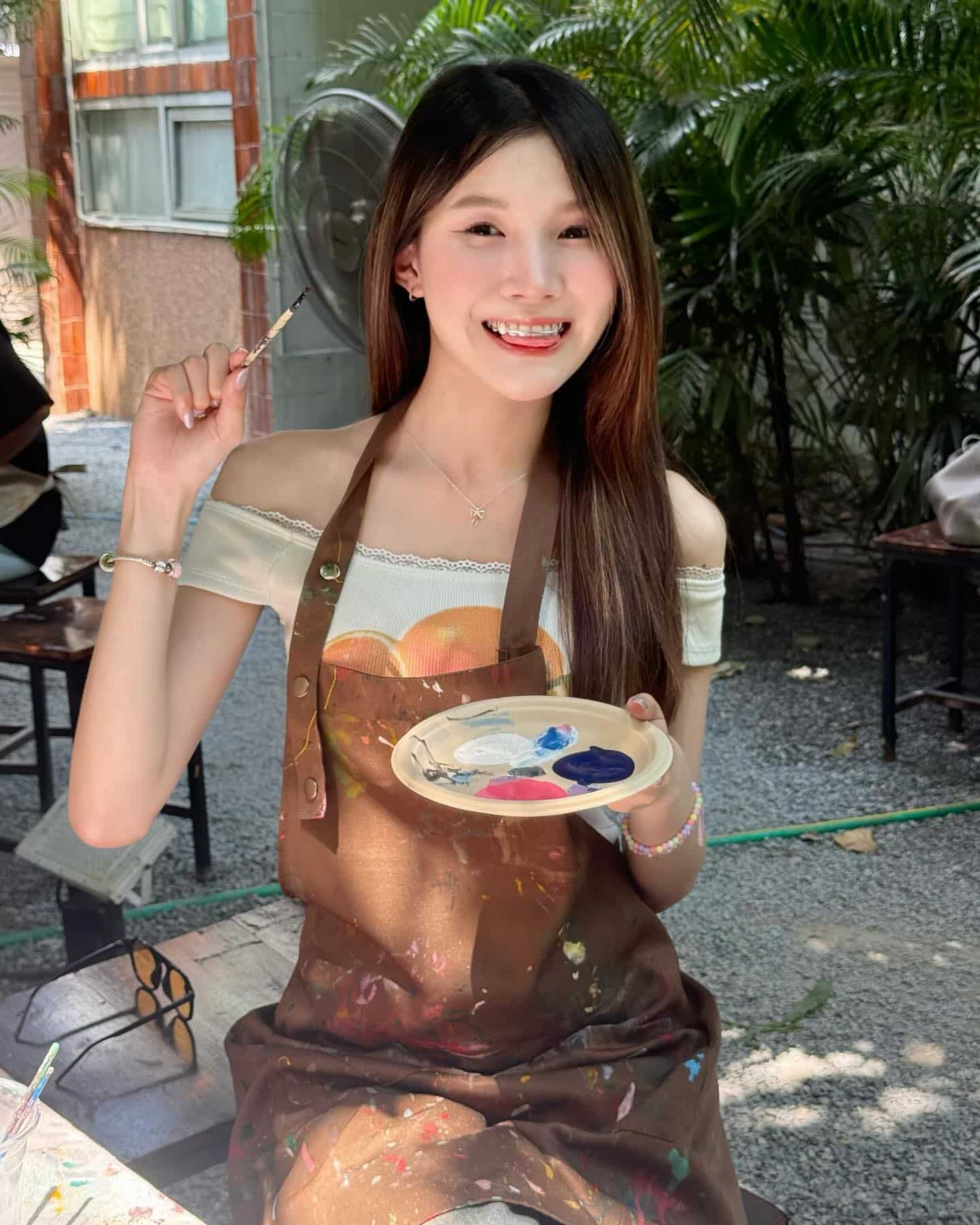 น้อง บอฟอใบเฟิน ดาว TikTok สาวสวย เอวบาง A4 หุ่นเด็ด 31