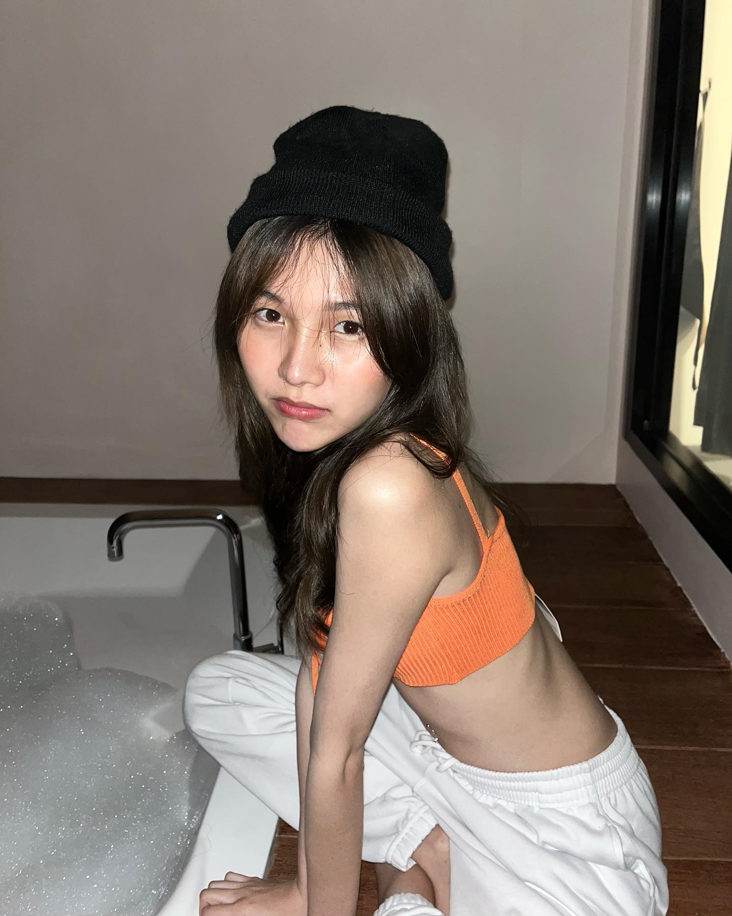 น้อง บอฟอใบเฟิน ดาว TikTok สาวสวย เอวบาง A4 หุ่นเด็ด 39
