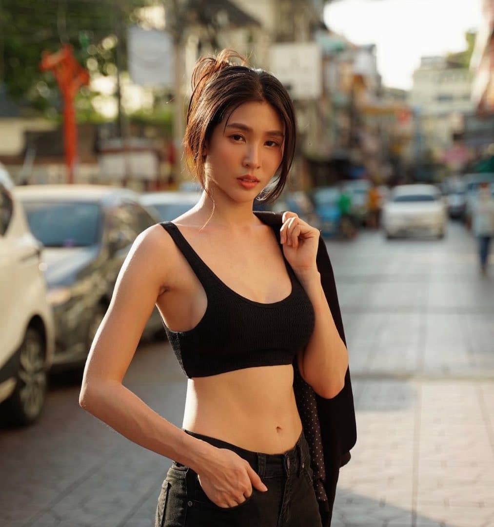 นัจโนะ นัจฐณิชา นักแสดงสาวสวย หุ่นแซ่บ จาก สงครามส่งด่วน 28