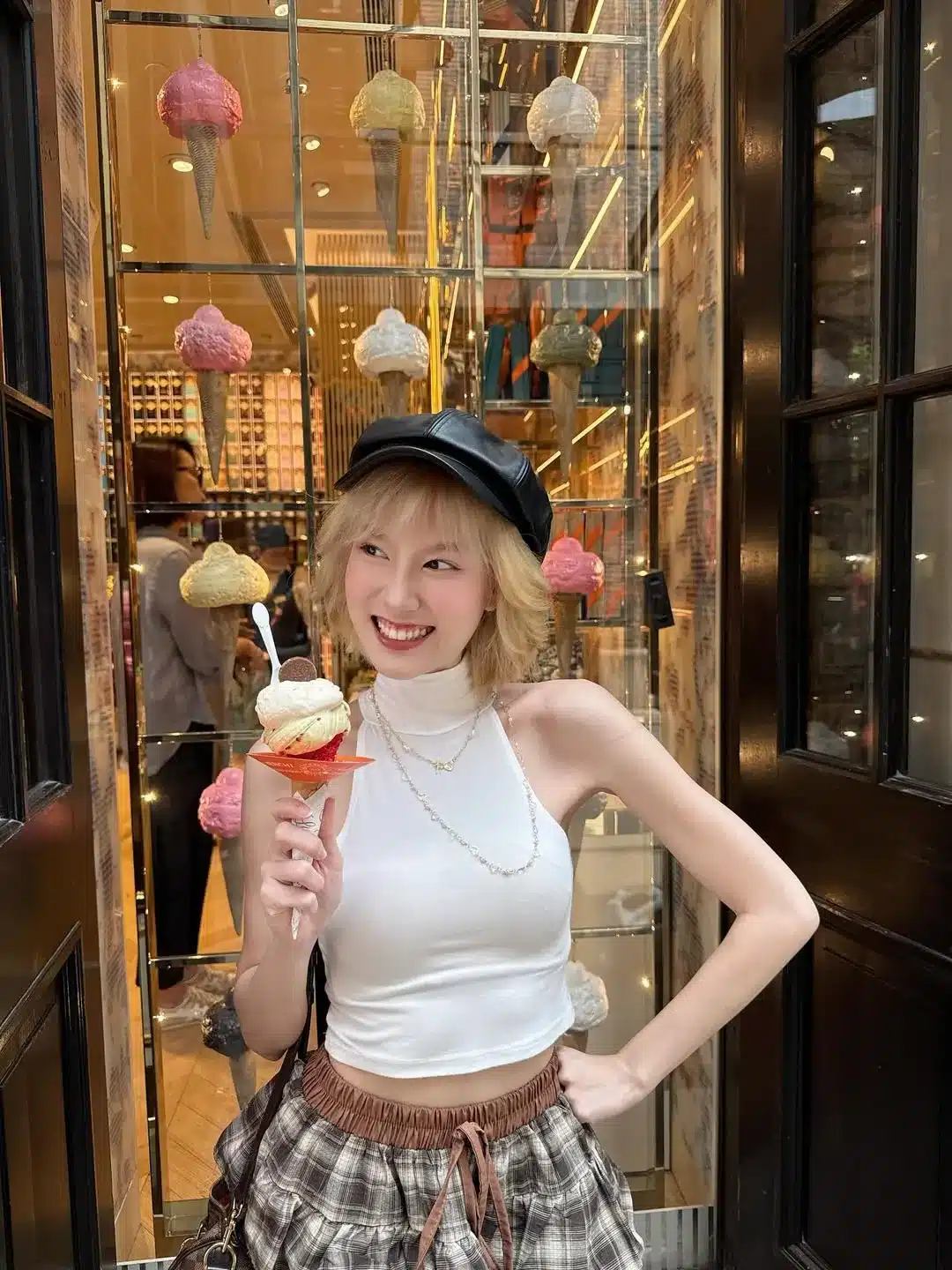 โนเบลมัทฉะลาเต้ อินฟลูเอนเซอร์ สาวสวย น่ารักสดใส รอยยิ้มหวาน 28