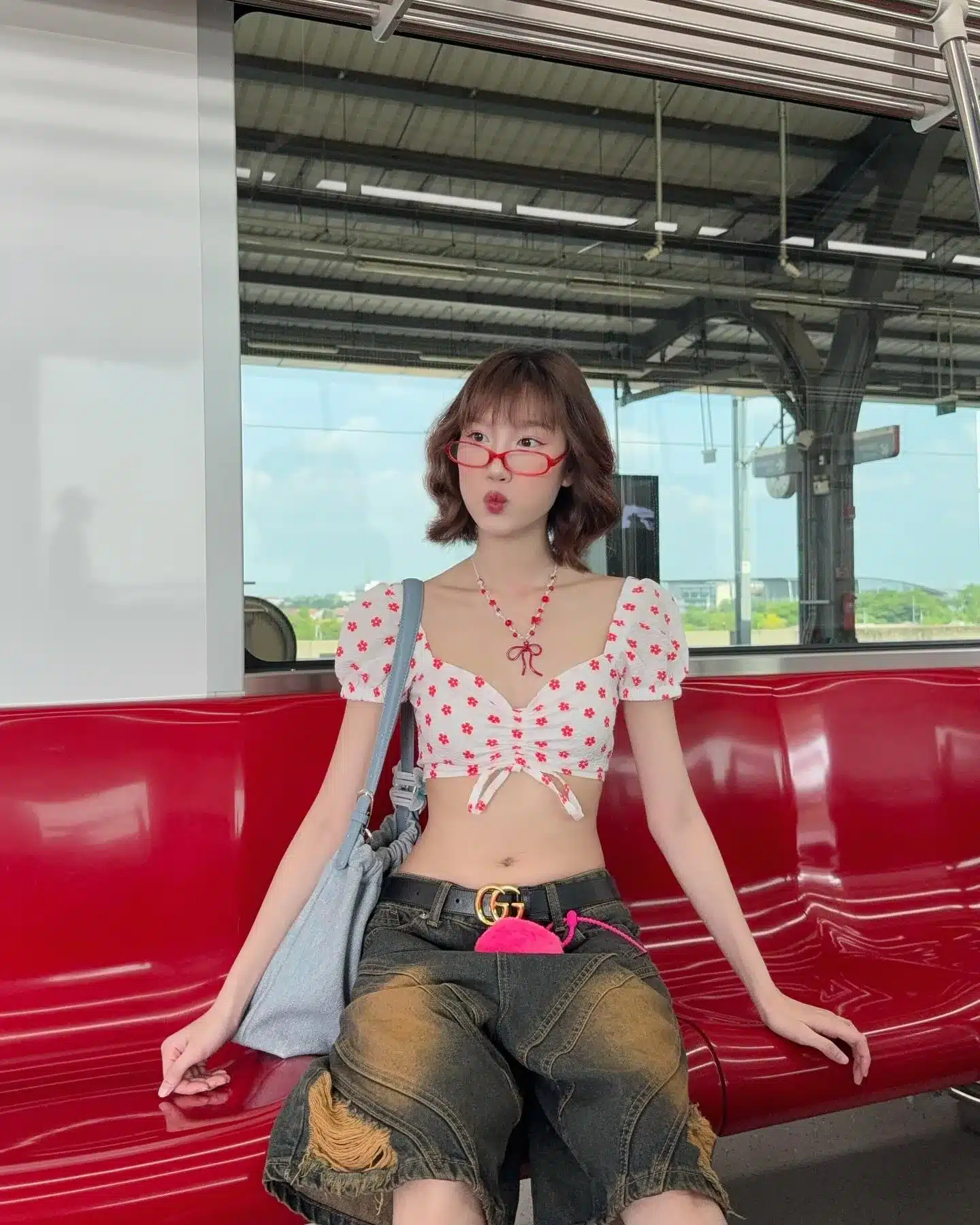โนเบลมัทฉะลาเต้ อินฟลูเอนเซอร์ สาวสวย น่ารักสดใส รอยยิ้มหวาน 33